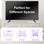 Yaotieci TV Stand Legs for Vizio V505-H9 V505-G9 Black