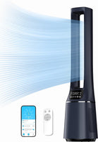 Midea MFP-120i Bladeless Tower Fan with H13 HEPA Air Purifier 105.6cm Blue