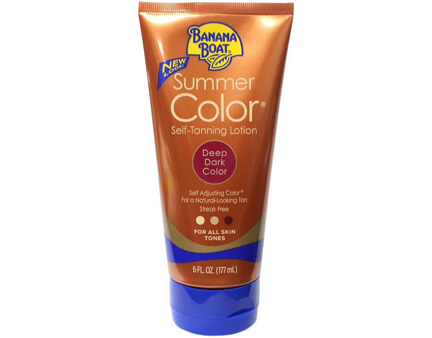 Banana Boat Summer Color Self-Tanning Lotion Deep Dark 2 Pack