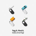 Samsung Galaxy SmartTag2 Bluetooth Tracker 4 Pack 2 Black 2 White