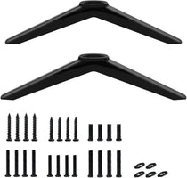 Chunxiao TV Stand Legs Replacement for TCL Roku TV Black