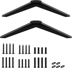 Chunxiao TV Stand Legs Replacement for TCL Roku TV Black