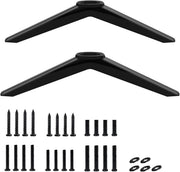 Chunxiao TV Stand Legs Replacement for TCL Roku TV Black