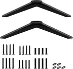 Chunxiao TV Stand Legs Replacement for TCL Roku TV Black