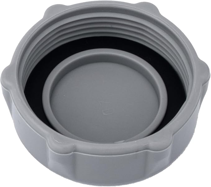 GJK P01006 Replacement Drain Valve Cap for Coleman Above Ground Pool Grey