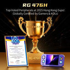 Anbernic RG476H Retro Handheld Game Console 4.7in 128GB Black