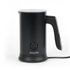 Salter Chocolatier Hot Chocolate Maker - 4-in-1 Electric Milk Frother, Cordless Hot & Cold Milk Foamer 115ml, One Cup 240ml Milk Steamer Heater, LED Control Panel, for Coffee, Cappuccino, Latte, 500W