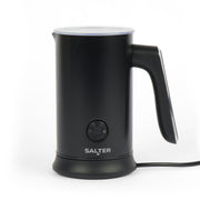 Salter Chocolatier Hot Chocolate Maker - 4-in-1 Electric Milk Frother, Cordless Hot & Cold Milk Foamer 115ml, One Cup 240ml Milk Steamer Heater, LED Control Panel, for Coffee, Cappuccino, Latte, 500W