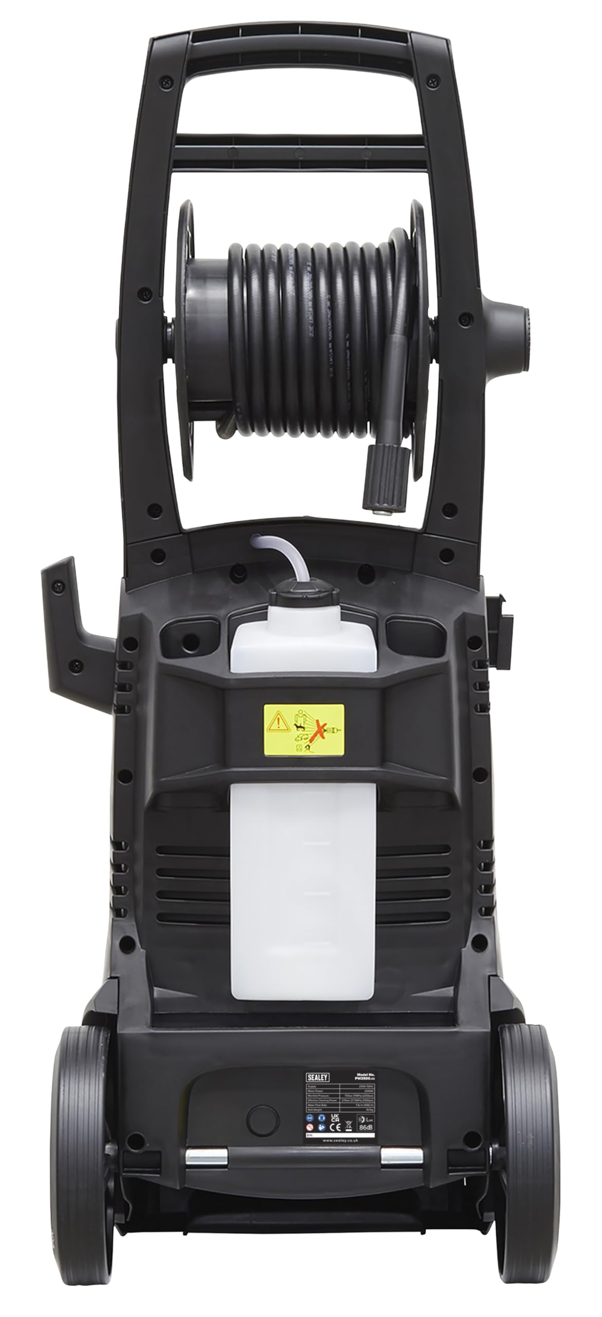 Sealey Pw2500 Pressure Washer 170Bar With Tss And Rotablast Nozzle 230V