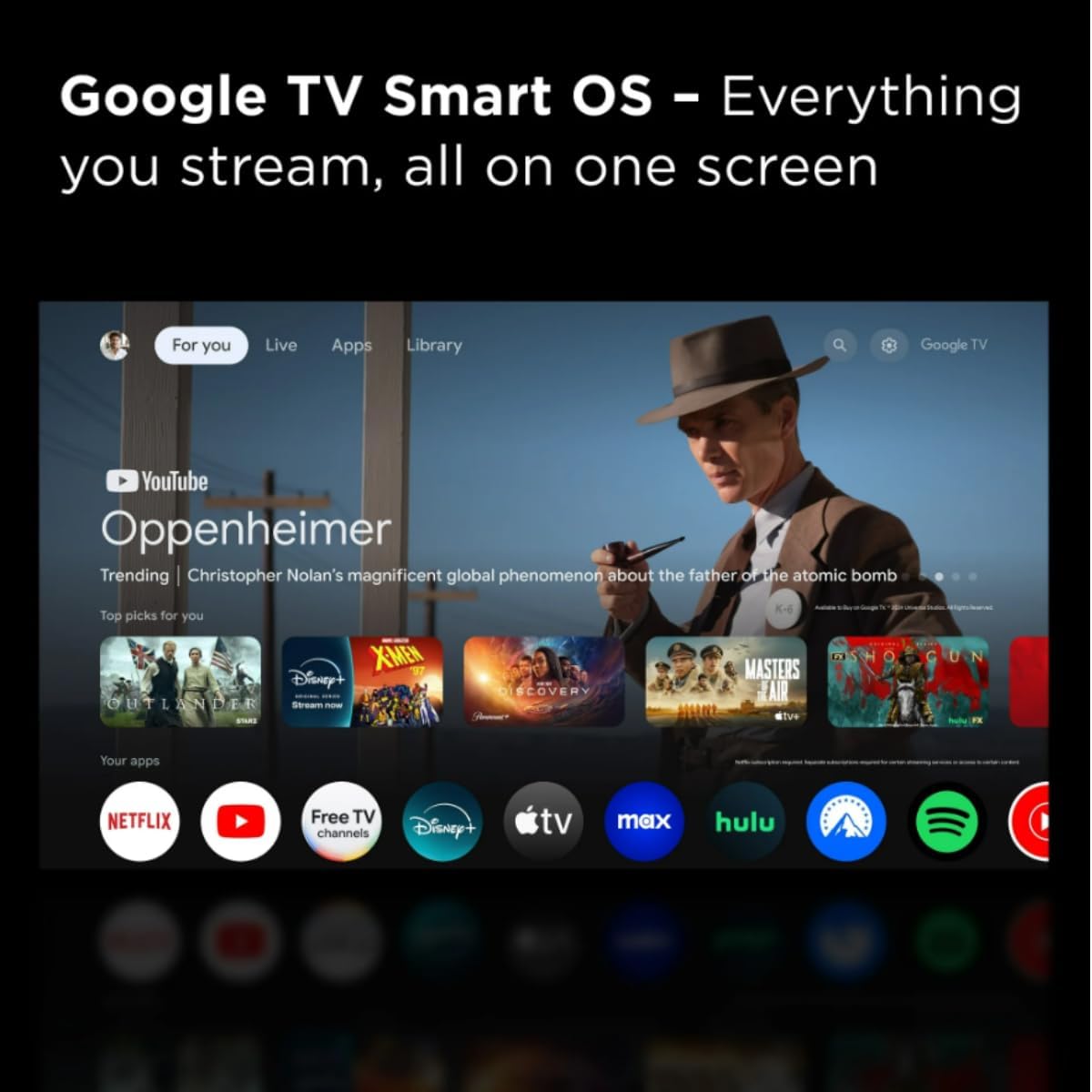 TCL 43Q51BR 43-inch QLED Smart Google TV (Renewed)