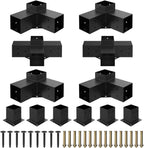 JEXALINE Heavy Duty Steel Pergola Bracket Kit for 4x4 Lumber
