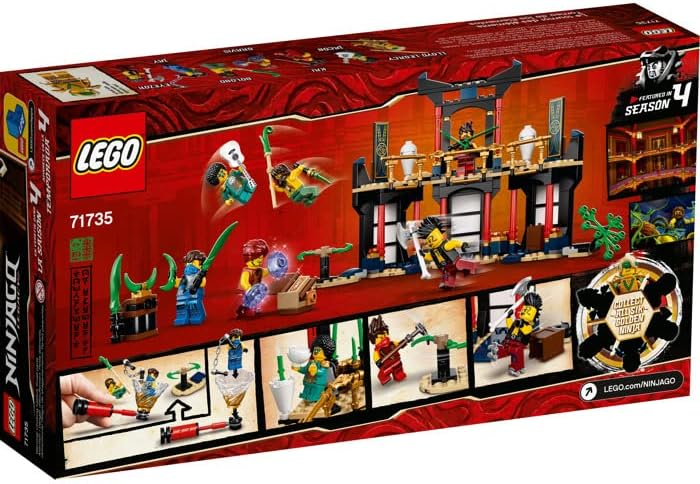 LEGO Ninjago Tournament of Elements 71735 Building Set 283 Pieces