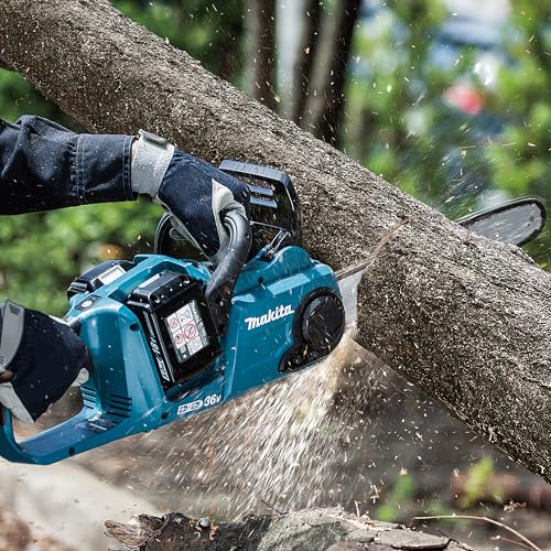 Makita DUC353Z Twin 18V (36V) Li-ion LXT 35cm Brushless Chainsaw, Batteries and Charger Not Included