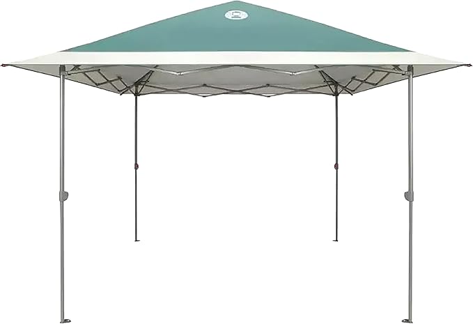 Coleman FastPitch OnePush Shelter Pavilion Steel Frame 3-Minute Setup Green