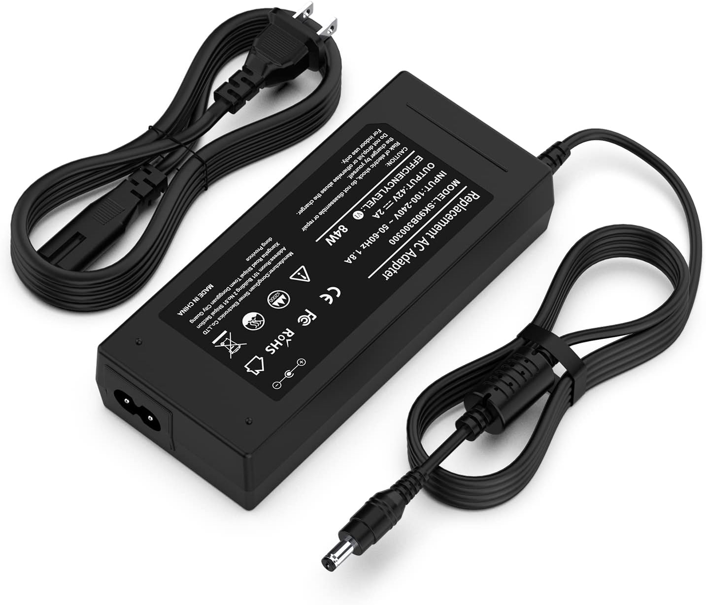 Galaxy Bang 42V 2A Charger for ANCHEER 250W/350W Bikes