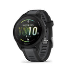 Garmin Forerunner 165 Music, Running Smartwatch, Colorful AMOLED Display, Training Metrics and Recovery Insights, Music on Your Wrist, Black