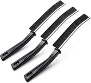 PaaoRoaru Deep Cleaning Grout Brushes Curved Head Stainless Steel