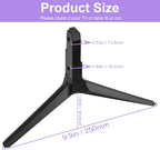 Yaotieci TV Stand Legs for Vizio V505-H9 V505-G9 Black