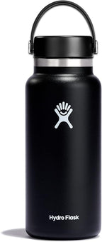 Hydro Flask Wide Mouth Insulated Water Bottle 32oz Black