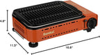 Eureka SPRK Portable Butane Camping Grill Potter's Clay