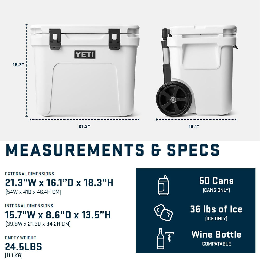 YETI Roadie 32 Wheeled Cooler 32qt Charcoal