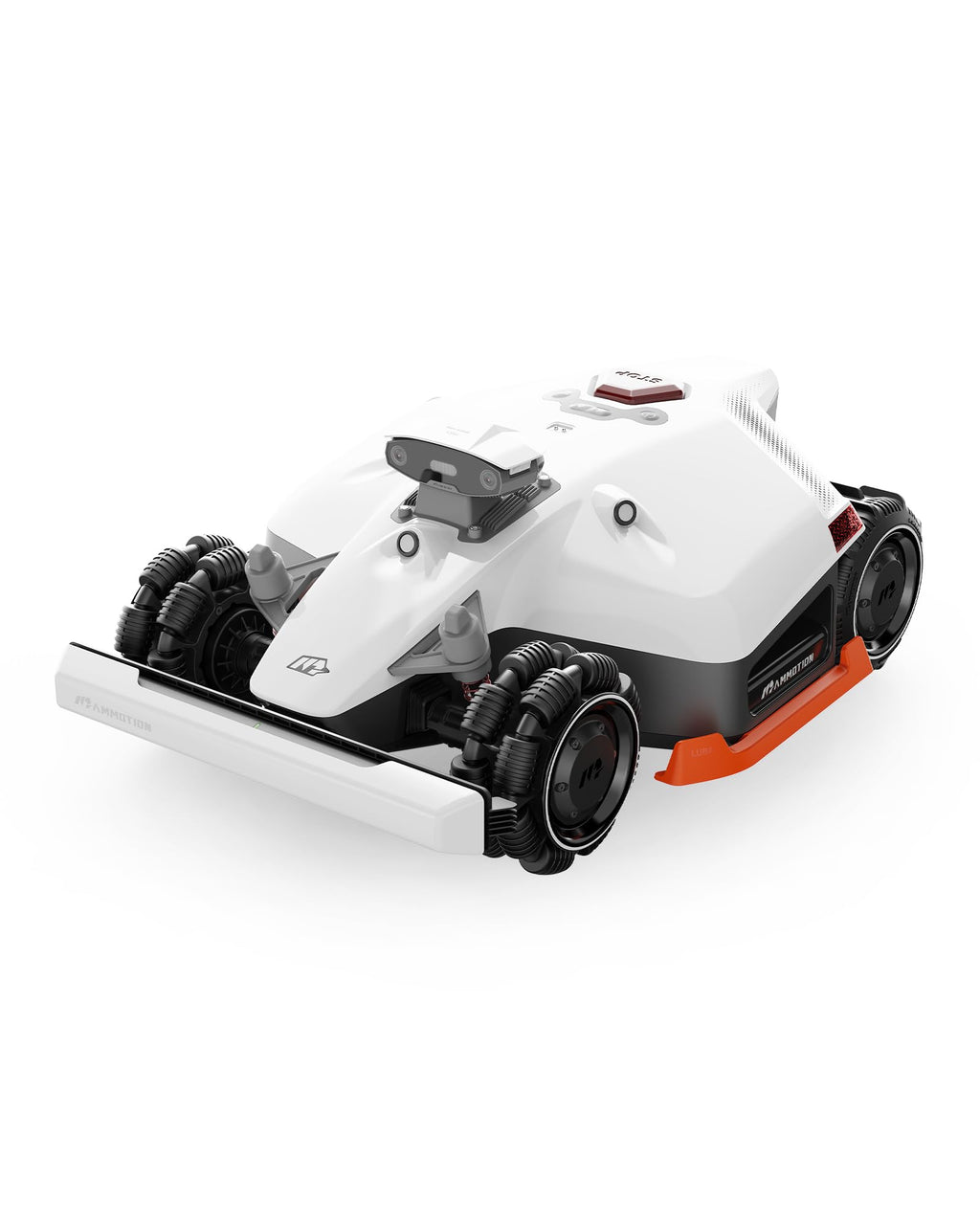MAMMOTION LUBA 2 AWD 3000X Mähroboter ohne Begrenzungskabel, NetRTK+Vision, Keine RTK-Antenne erforderlich, Auto-Kartierung, Empf. 3000m², Max. 3600m², mit 4G-Modul, 80% Steigung