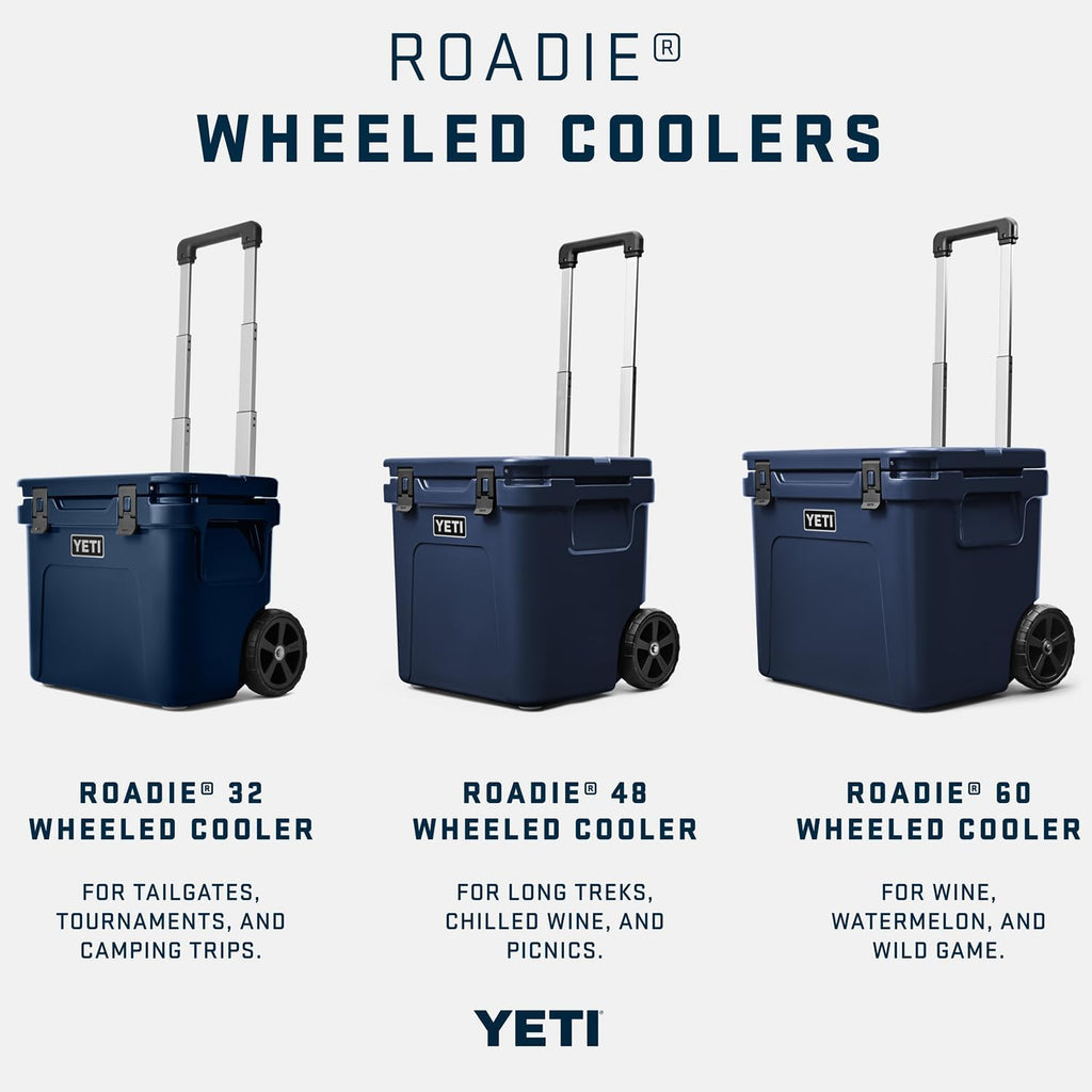 YETI Roadie 32 Wheeled Cooler 32qt Charcoal