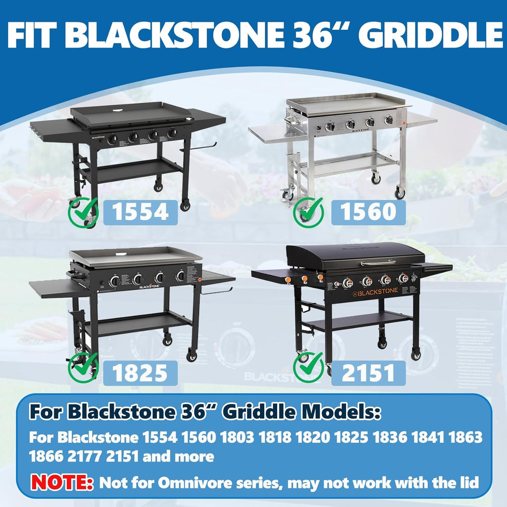 SafBbcue Heavy-Duty Steel Griddle Replacement Top for Blackstone 36"