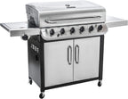 Char-Broil Convective 640 S XL 6-Burner Gas Grill with Side Burner Black