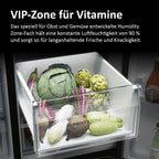 Haier Side-by-Side Kühl Gefrierkombination HSW79F18DIPT I Side by Side Kühlschrank mit Eiswürfelspender, Total No Frost, Wi-Fi & App I 177,5 x 90,5 x 72,6 cm I 601 L Nutzinhalt & Festwasseranschluss