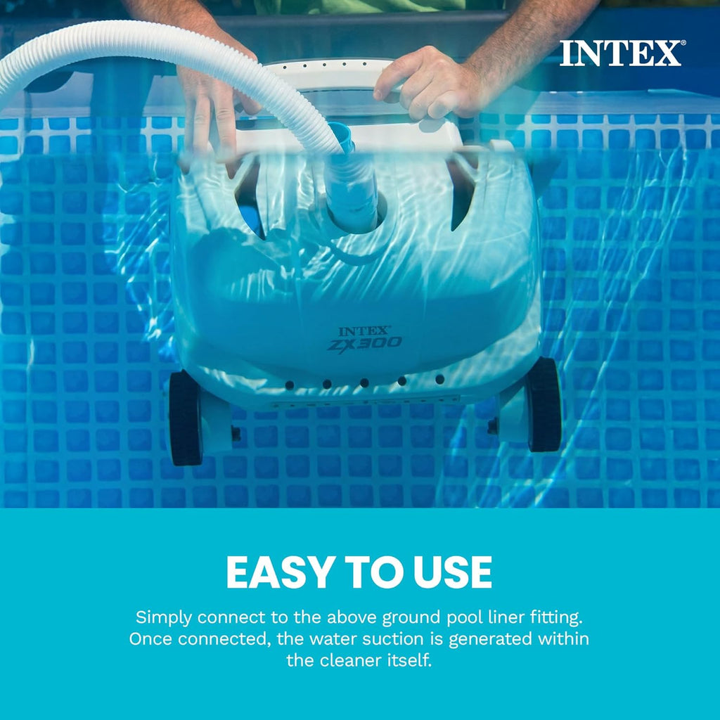 Intex ZX300 Deluxe Pressure-Side Above Ground Automatic Pool Cleaner