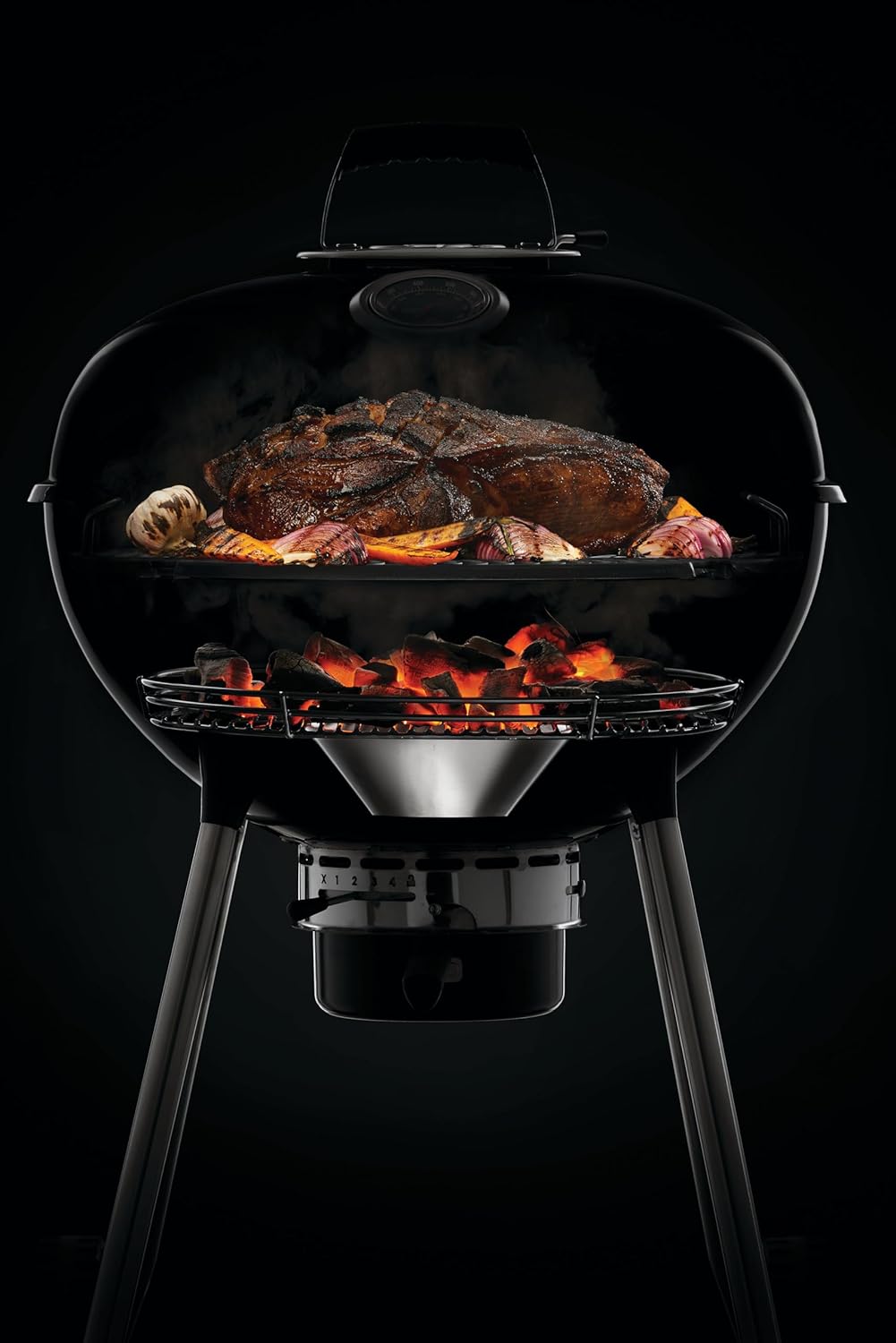 Napoleon NK22 Premium Charcoal Kettle Grill 22in Black