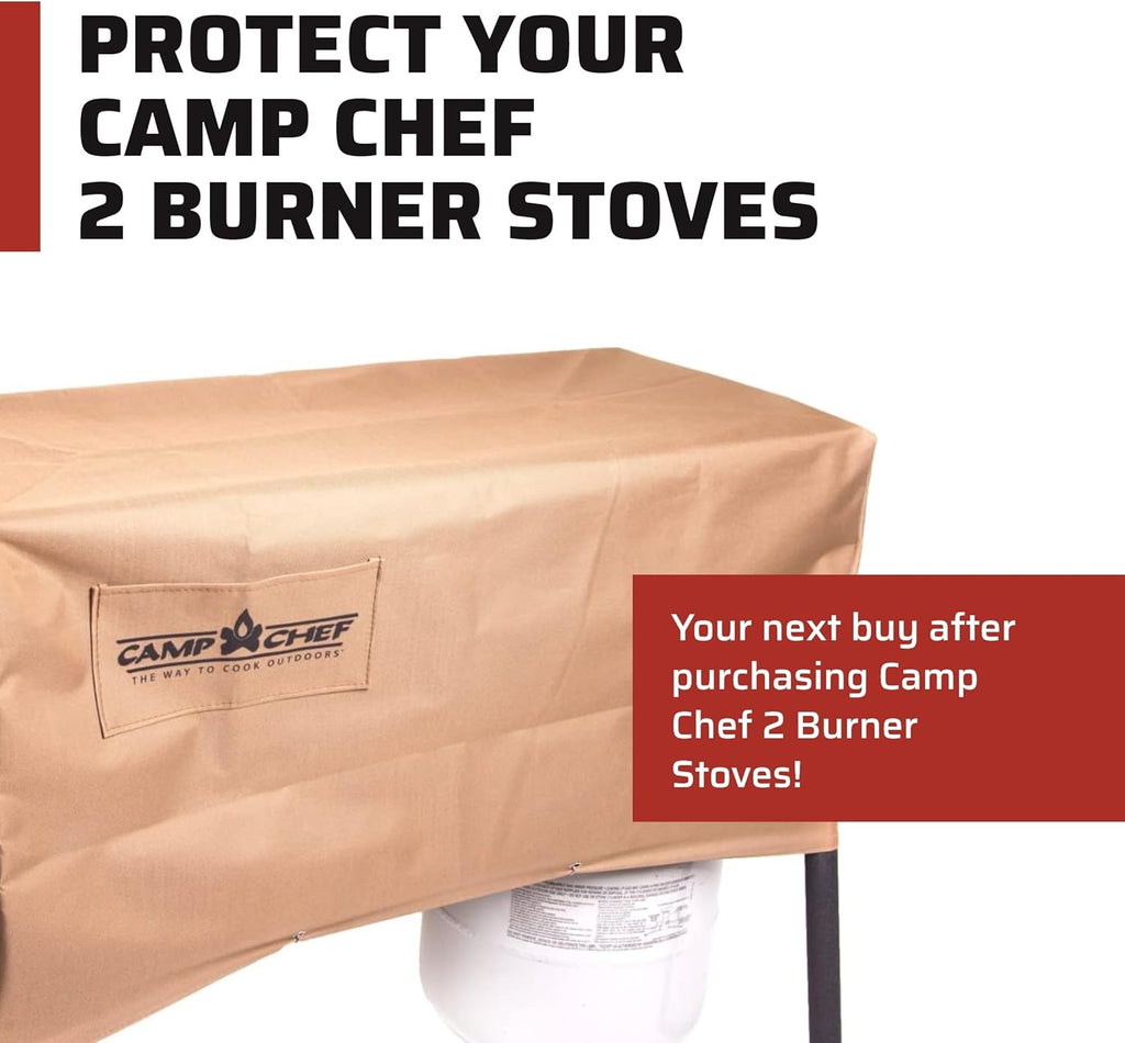 Camp Chef PC32 Patio Cover for 2 Burner Stoves 600 Denier Nylon Beige