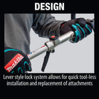 Makita DUX60Z Akku Multifunkt Antrieb 2 (ohne Akku, ohne Ladegerät), Petrol, 18 V