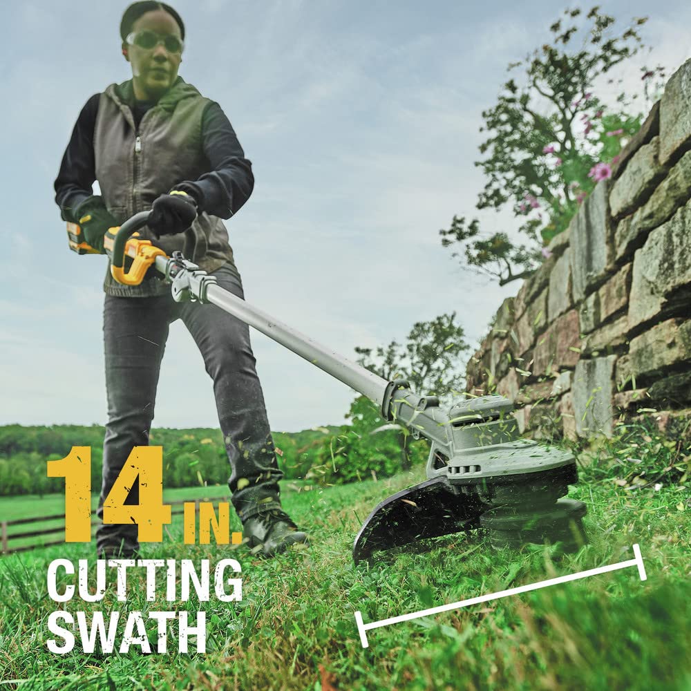 DEWALT 20V MAX* XR String Trimmer, 14-Inch, Tool Only (DCST922B)