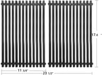 Hongso 17.4" Porcelain Steel Grill Grates for Weber Genesis Spirit