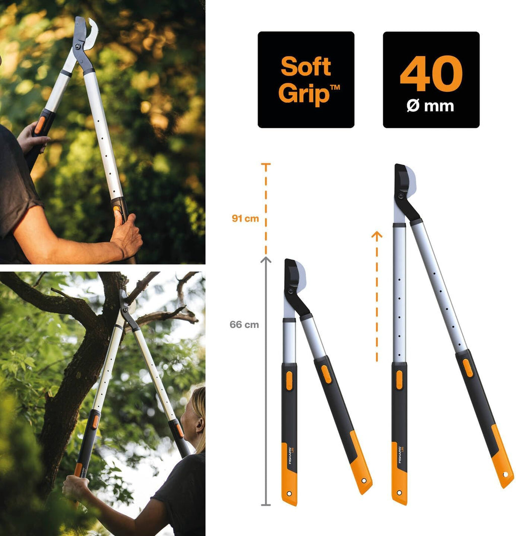 Fiskars SmartFit Telescopic Lopper L86 Pruning Shears