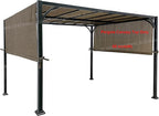 ALISUN Universal Pergola Canopy Top 196x88in Brown