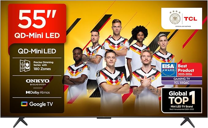 TCL 55Q6C QD-Mini LED 4K HDR Smart TV 55in Onkyo