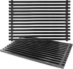 Hongso 17.4" Porcelain Steel Grill Grates for Weber Genesis Spirit