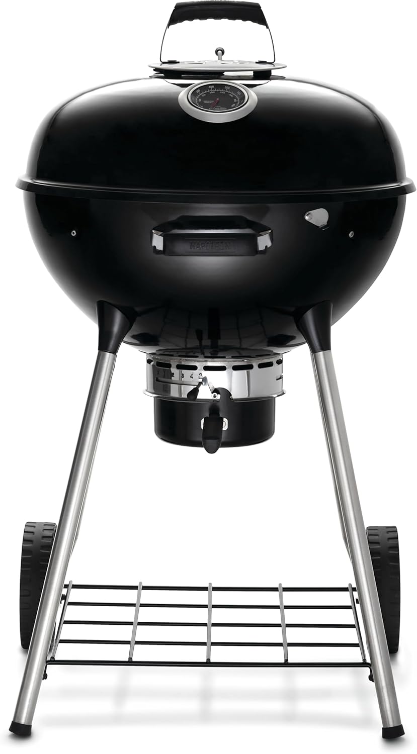 Napoleon NK22 Premium Charcoal Kettle Grill 22in Black