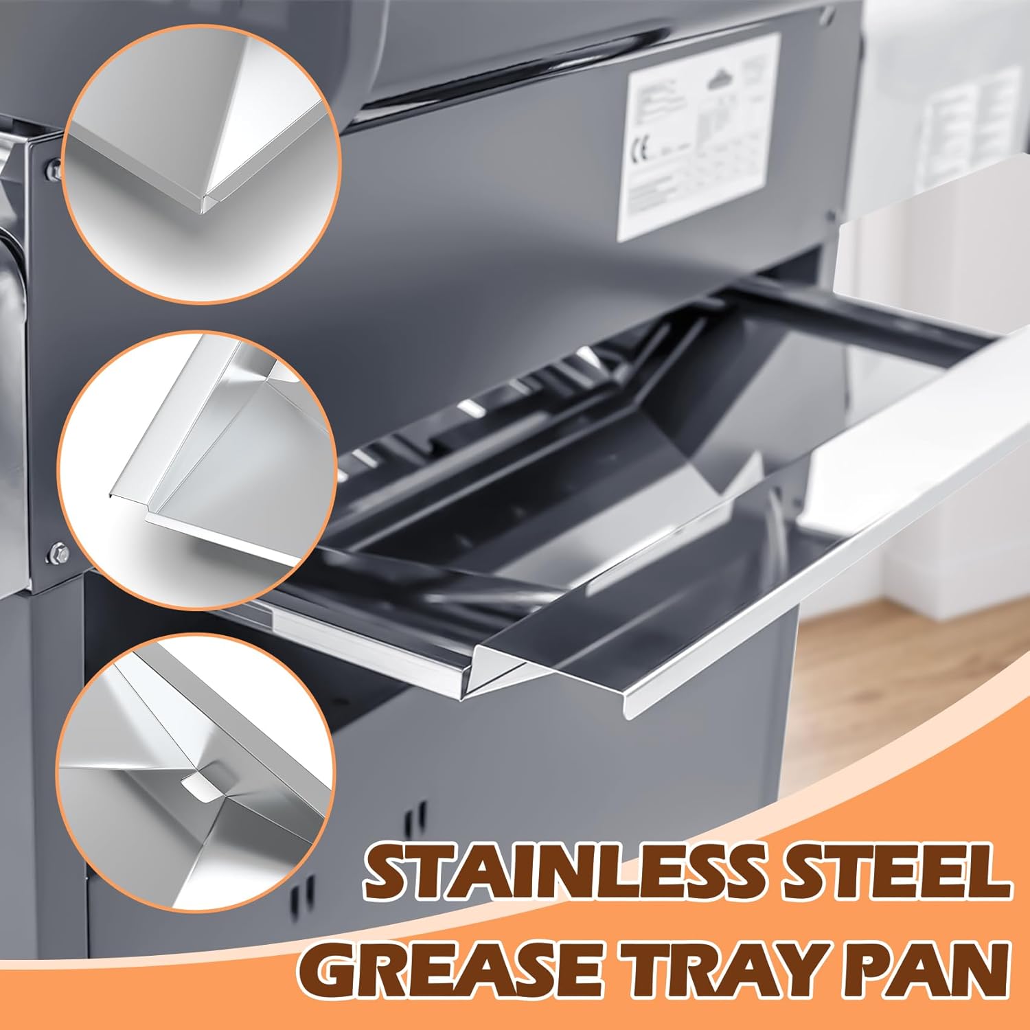 Moasker Grill Grease Tray Replacement for Napoleon Legend 485 23in x 17.5in