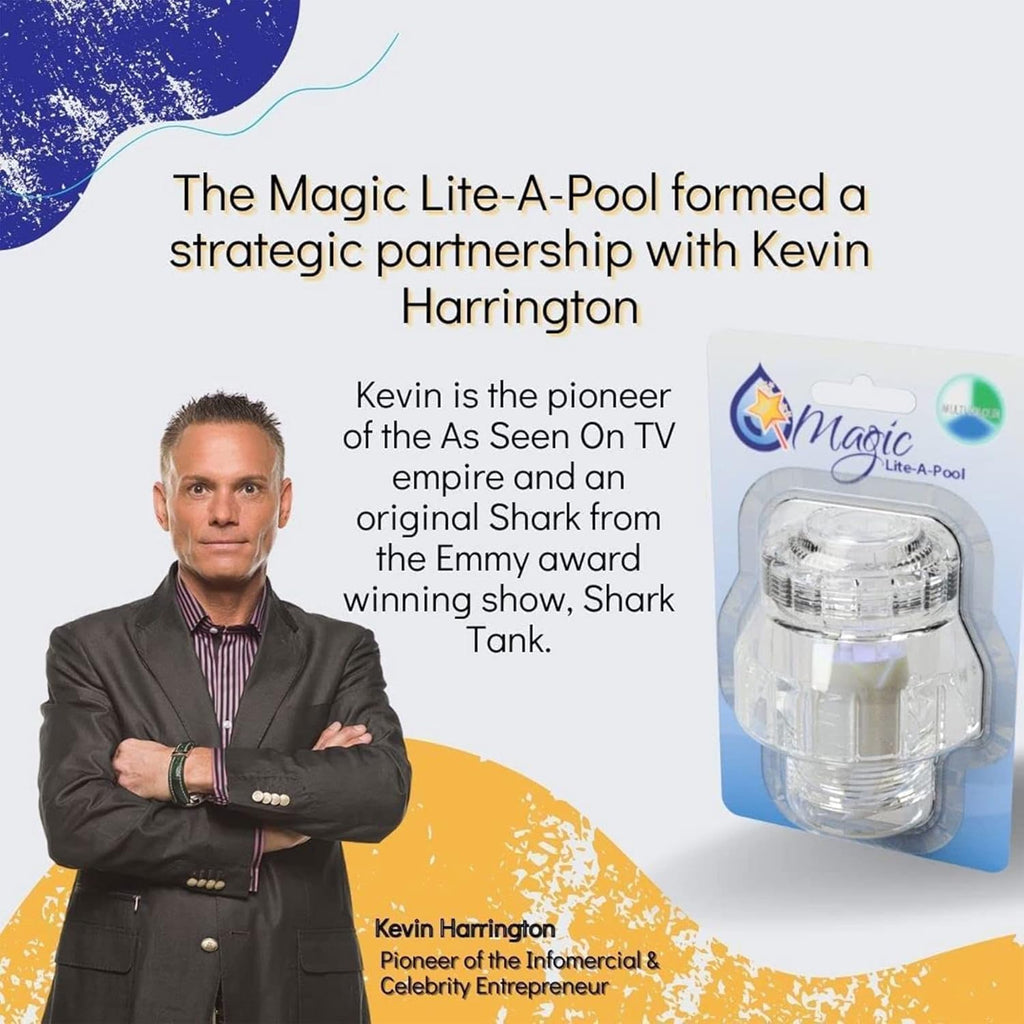Magic Lite-A-Pool LED Pool Jet Light White