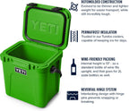 YETI Roadie 24 Hard Cooler 18 Can Capacity Green