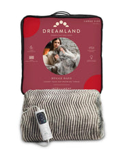 Dreamland Intelliheat Deluxe Zebra Beheizter Kunstfellüberwurf