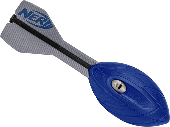 Nerf Vortex Aero Howler Foam Football Flight-Optimizing Tail Blue