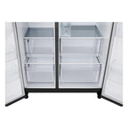 LG GSLC41EPPE Side-by-Side | Smart inverter Compressor |Eis- und Wasserspender| Wassertank | Freistehend | Total No Frost