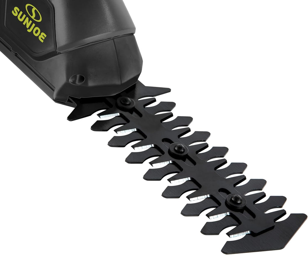 Sun Joe HJ604C 2-in-1 Cordless Grass Shear And Hedge Trimmer Black