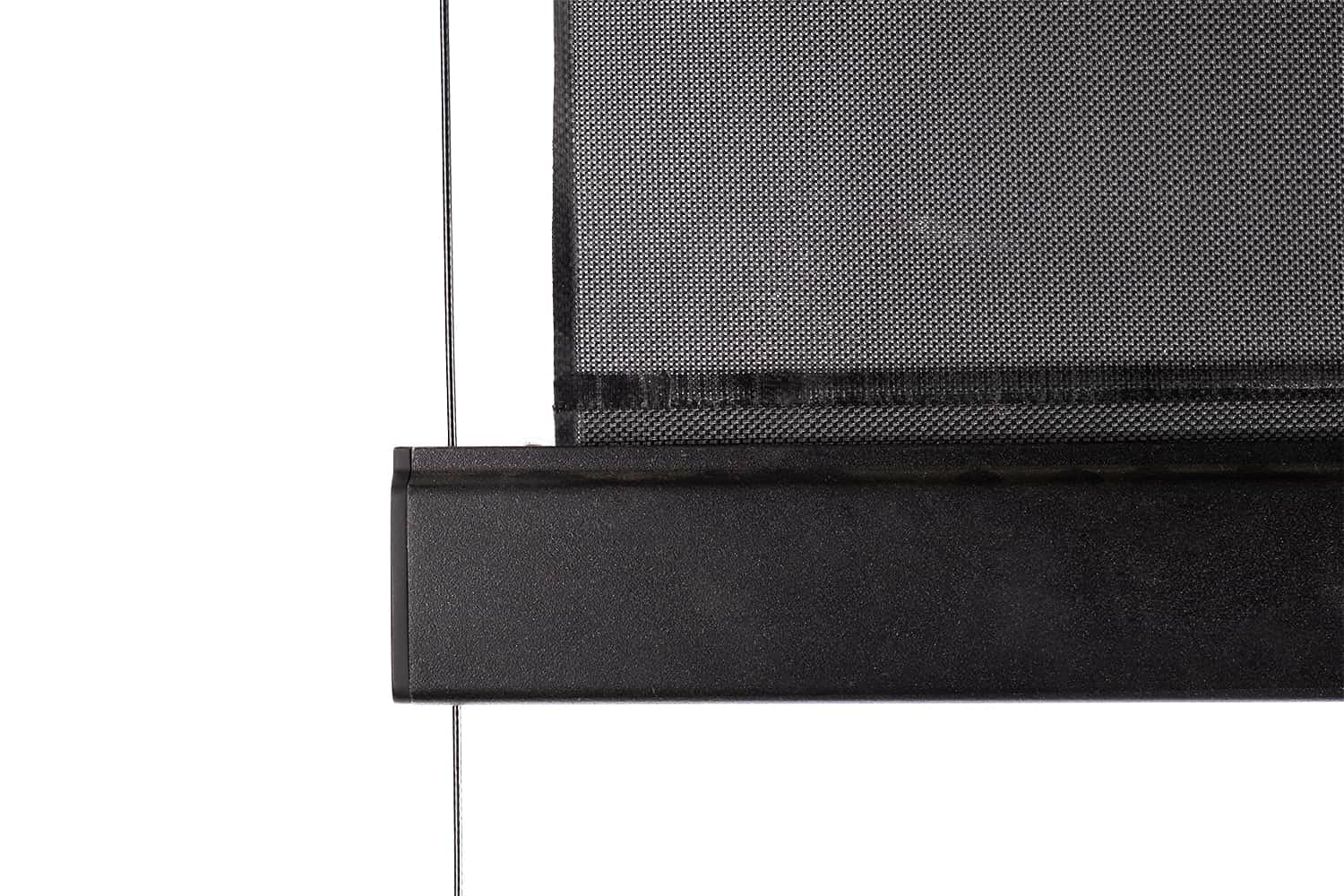 empasa Sonnenschutzrollo Vorhang Zubehör für unsere elektrische Pergola, anthrazit, in verschiedenen Größen