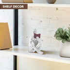 GRAPMKTG Home Decor Pulp Reading Women Thinker Statue Aesthetic Sculpture Room Decor Modern Abstract Decoration on Shelf Table Desk for Living Room Office Bedroom A